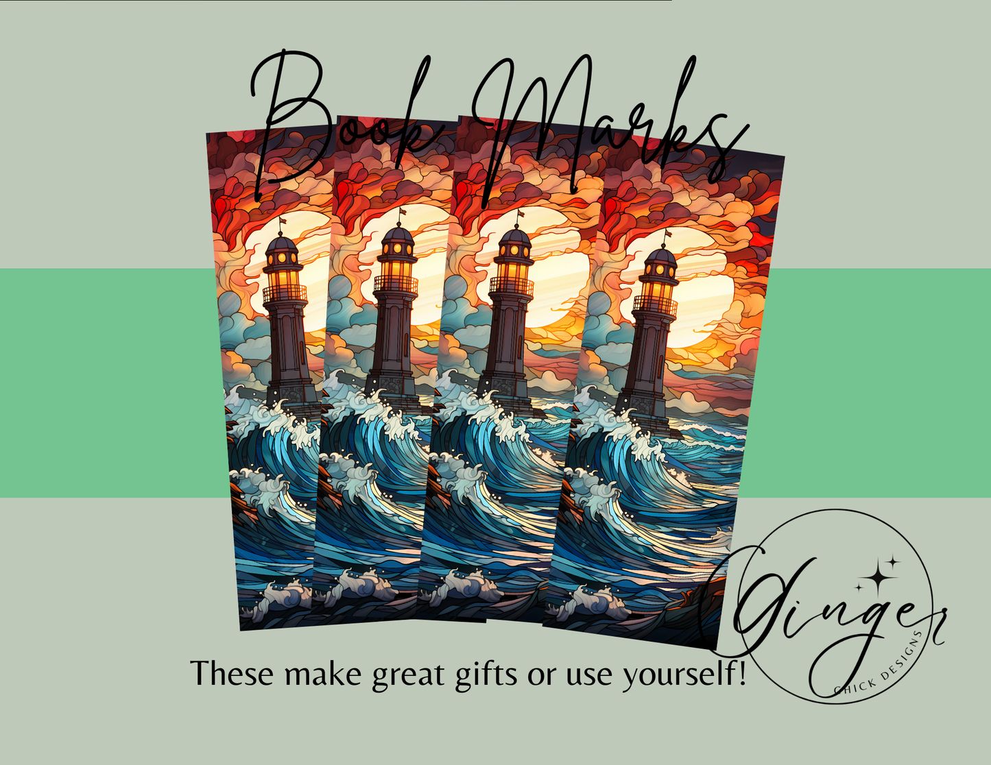 Lighthouse Bookmark