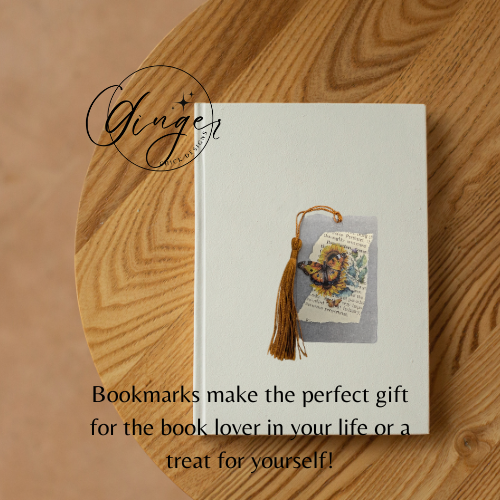 Monarch Butterfly Dictionary Acrylic Bookmark