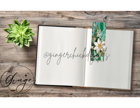 3D Flower Sublimation Bookmark
