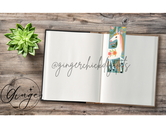 Unicorn Bookmark