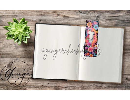 Rainbow Unicorn Bookmark