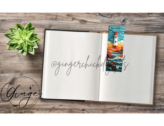 3D Lighthouse Bookmark