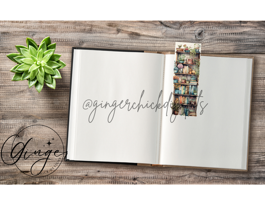 Full Bookshelf Bookmark