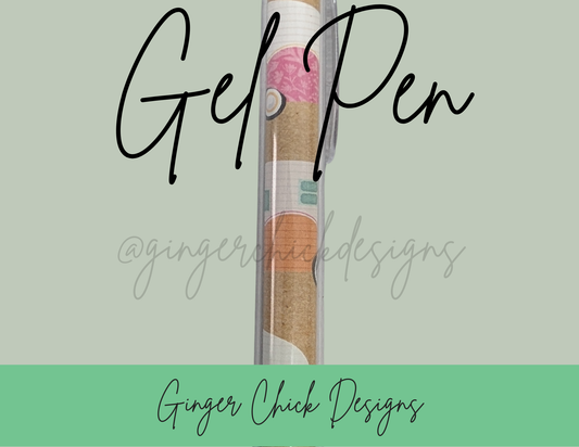 Vintage Campers Gel Pen