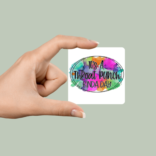 Throat Punch 2x2 Magnet