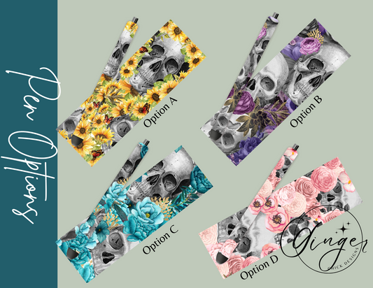 Skulls & Flowers Ink Joy Gel Pen