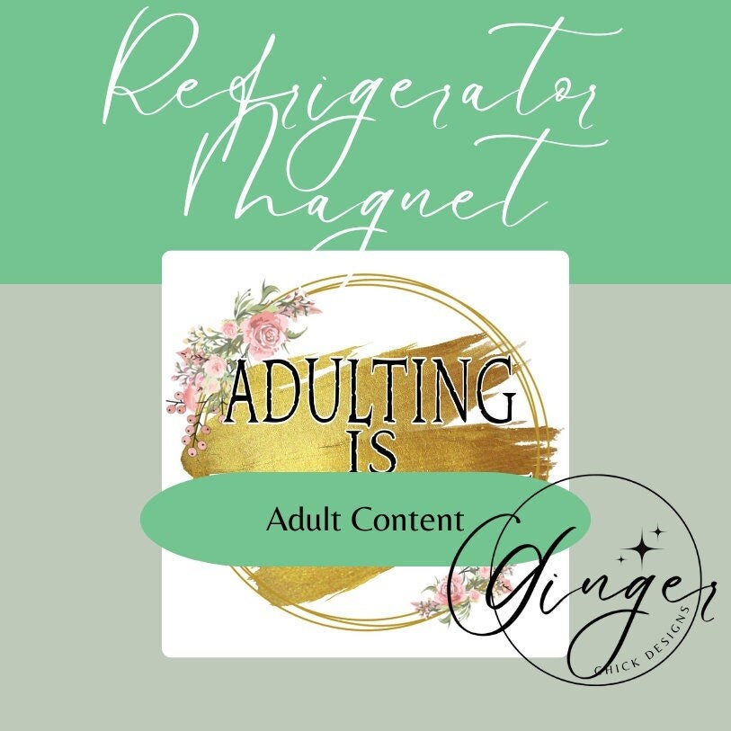 Adulting is BS 2x2 Magnet