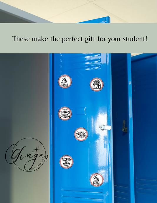 Sassy Mother Button Magnets