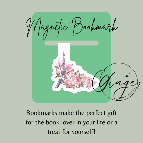 Eiffle Tower Magnetic Bookmark