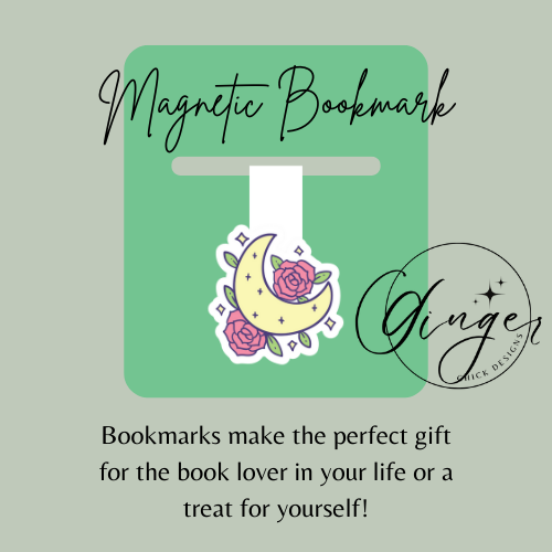 Mystic Moon Magnetic Bookmark