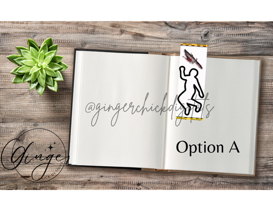 Crime Junkie Sublimation Bookmark