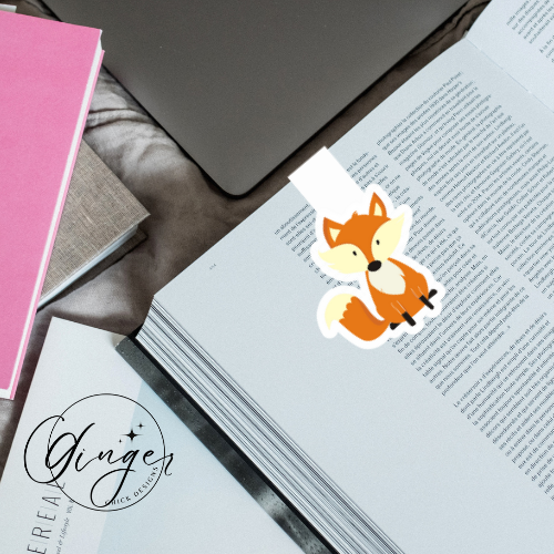 Fox Magnetic Bookmark