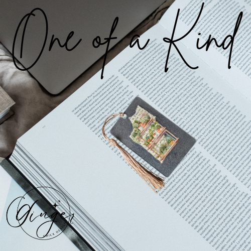 Plant Shelf Dictionary Acrylic Bookmark