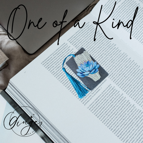 Succulent Dictionary Acrylic Bookmark