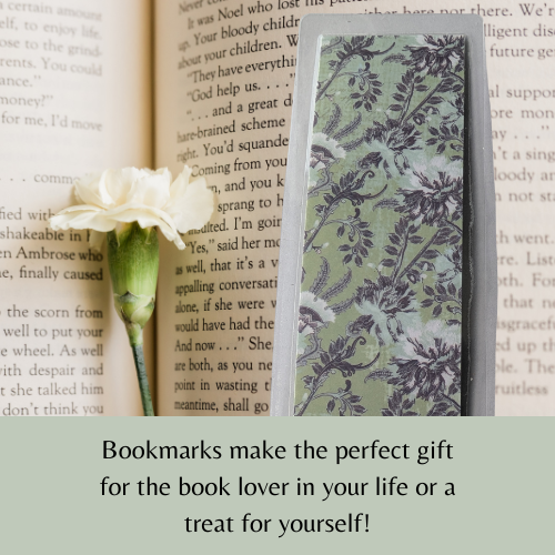 Vintage Wallpaper Laminated Bookmark