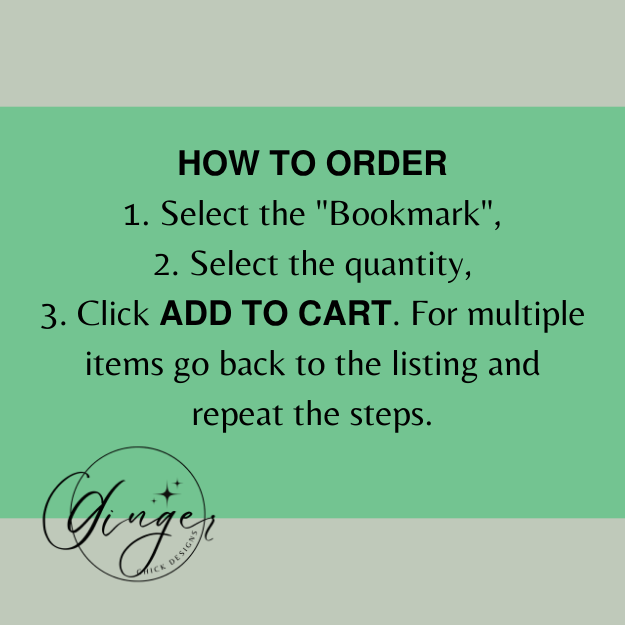 Red & Purple Thumb Bookmark