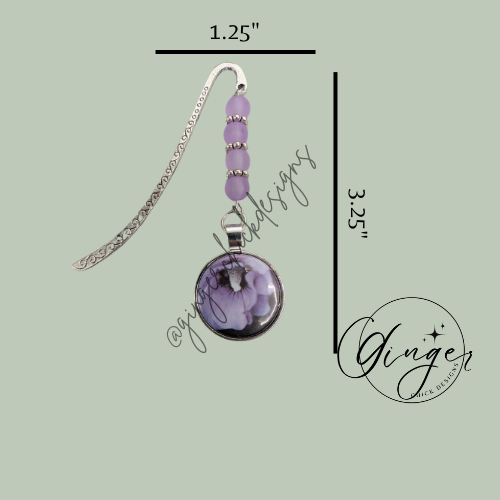 Violet Hook Bookmark