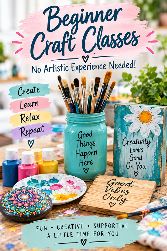 Craft Classes Are More Than Just Making Something