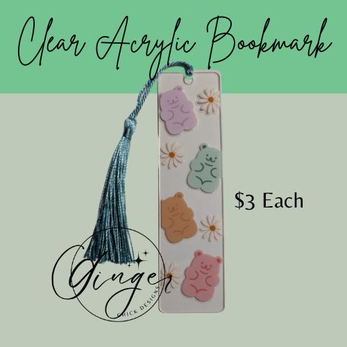 Acrylic Bookmark