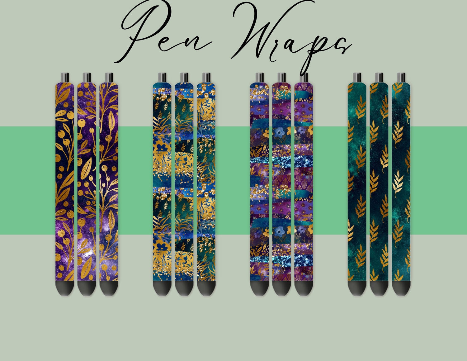 Pen Wraps - Instand Download