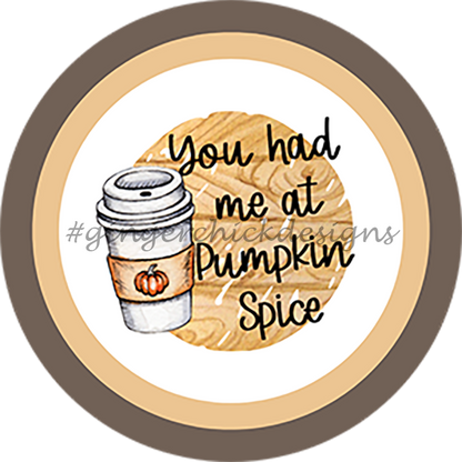 Pumpkin Spice Bottle Cap Images