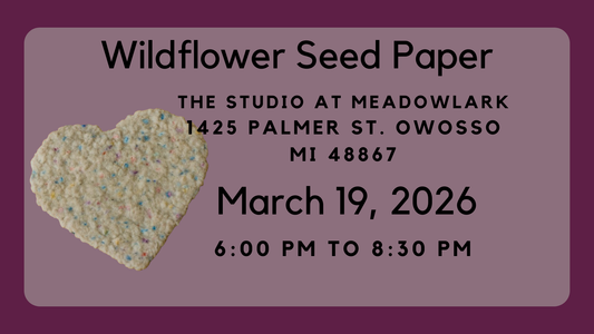 Wildflower Seed Paper Workshop