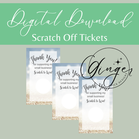 Gold Dust Digital Scratch-Off Ticket