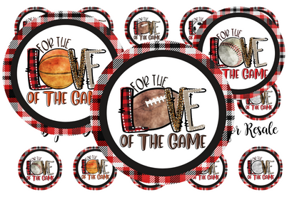 For the Love of the Game Bottle Cap Images