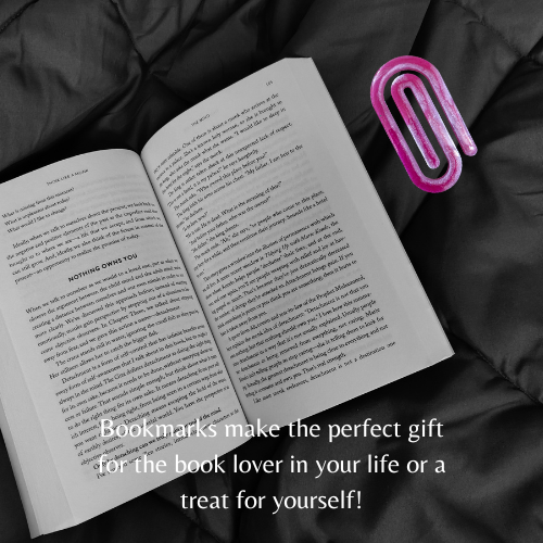 Lavendar and Purple Jumbo Paperclip