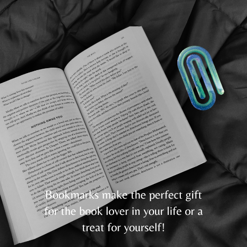 Blue and Green Jumbo Paperclip