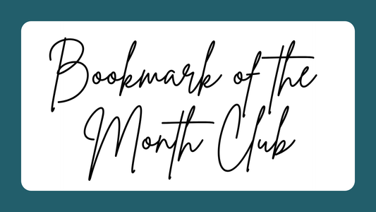Bookmark of the Month Club – $6/month ✨📚