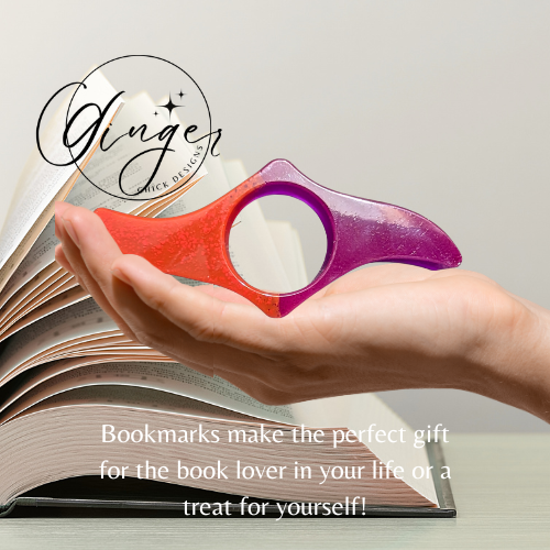 Red & Purple Thumb Bookmark