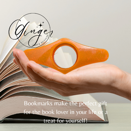 Orange Thumb Bookmark