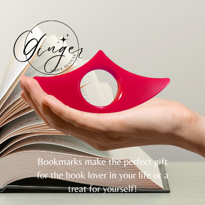 Neon Pink Thumb Bookmark