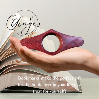 Red Wine Thumb Bookmark