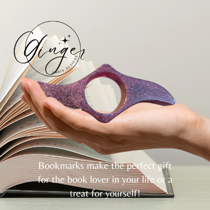 Plum Thumb Bookmark