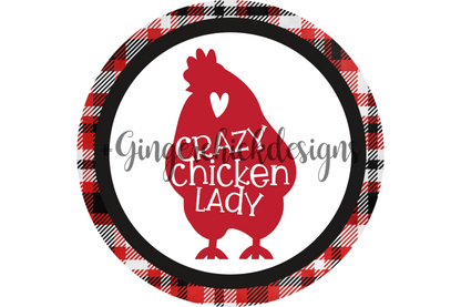Crazy Chicken Lady Bottle Cap Images