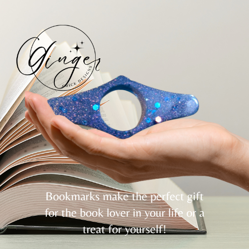 Blue Purple Color Shift Thumb Bookmark