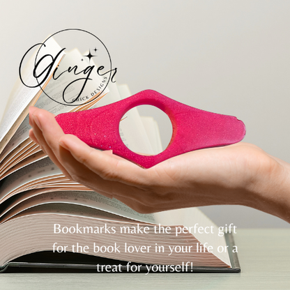 Pink Thumb Bookmark