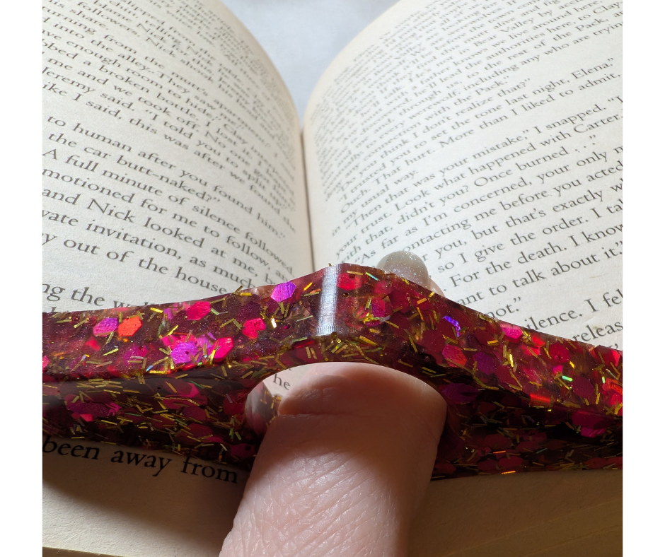 Happy New Year Thumb Bookmark