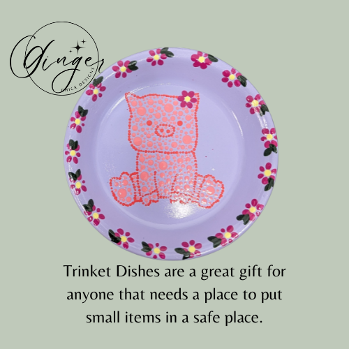 Dot Friend Piggy Trinket Dish