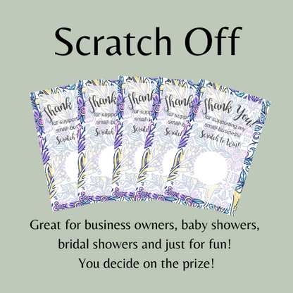 Bird Scratch Off Tickets Instant Download
