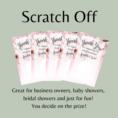 Cherry Blossom Digital Scratch Off Ticket