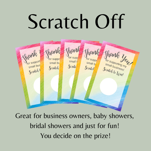 Rainbow Digital Scratch-Off Ticket