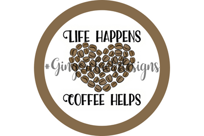 Coffee Helps Bottle Cap Images