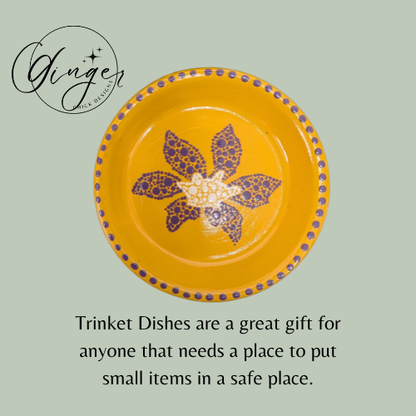 Dot Friend Plumeria Trinket Dish