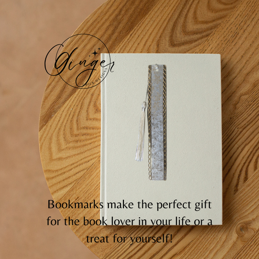 Golden Chain Acrylic Bookmark