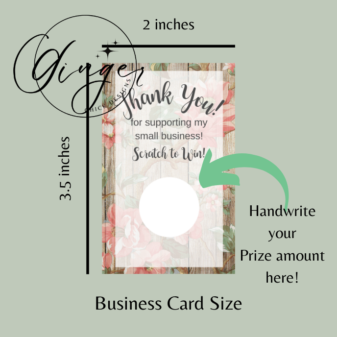 Floral Barn Digital Scratch-Off Ticket