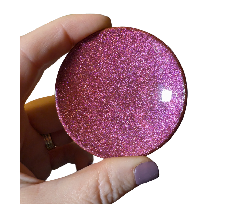 Color Shift Pink Mini Trinket Dish