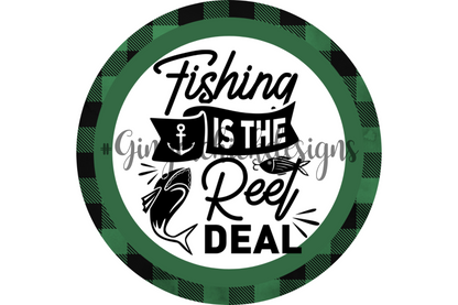 Fishing Makes Me Happy Bottle Cap Images
